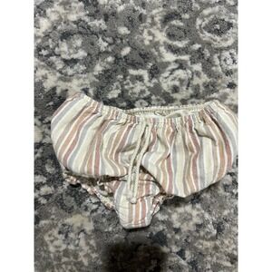 Rylee + Cru Striped Flutter Bloomer Size 2-3 Years